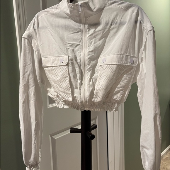 Spiritual Gangster Bridget Bright White 2-way Utility Jacket/vest - Picture 2 of 6